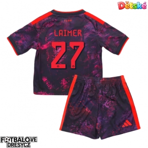 Bayern Munich Konrad Laimer #27 Dětské Alternativní dres komplet 2026-27 Krátký Rukáv (+ trenýrky)